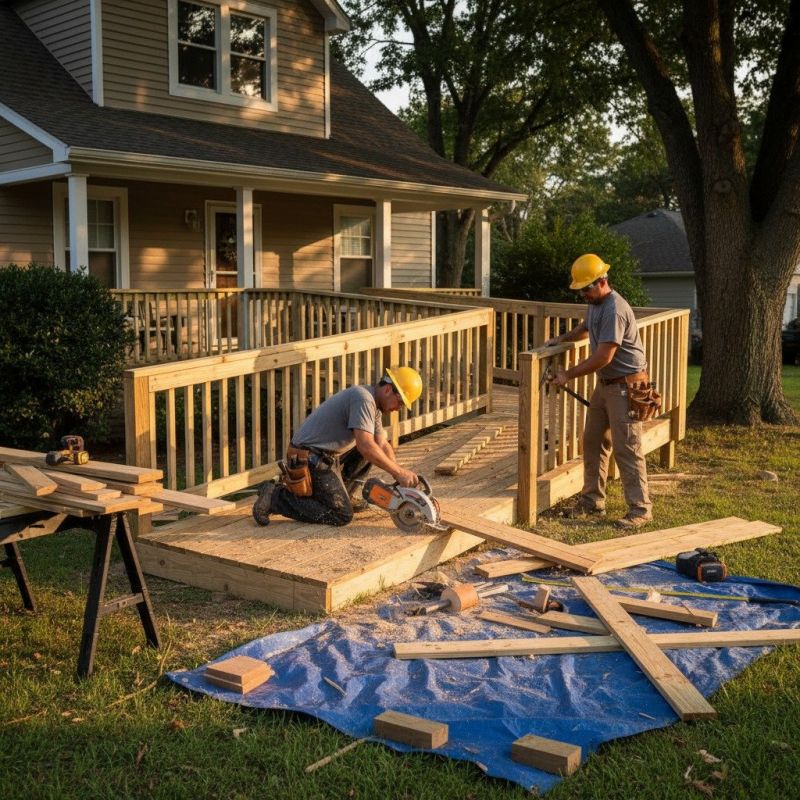 Wood Ramp Repair in Kansas City, KS